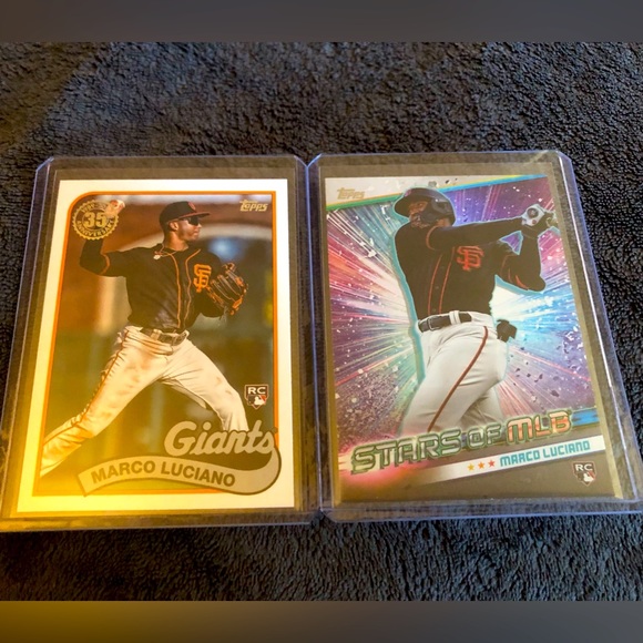 Topps Other - Marco Luciano 2024 Topps Series 1 Baseball Rookie Card Set-San Francisco Giants